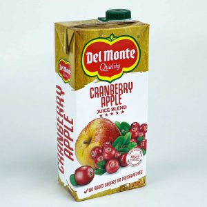 DEL MONTE CRANBERRY APPLE JUICE 1L (Only in Nakuru)
