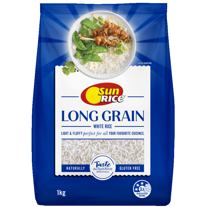 Sunrice Premium Long Grain White Rice 1kg(Only in Nakuru)