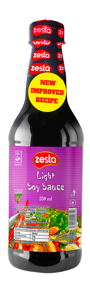 ZESTA LIGHT SOY SAUCE 250ML (Only in Nakuru)