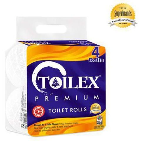 TOILEX TOILET PAPER 4'S PRINTED (Only in Nakuru)