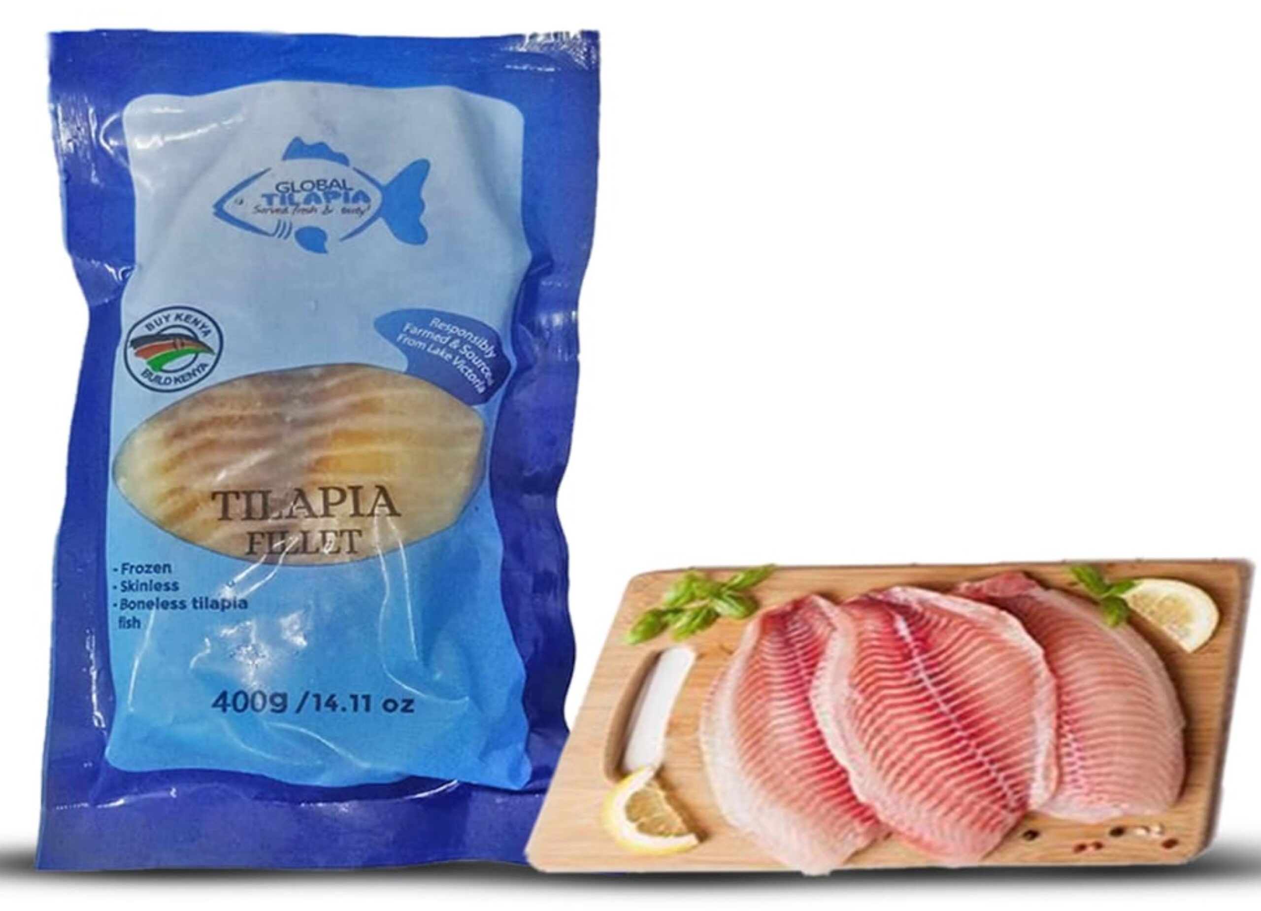 Global tilapia fillet 400g (ONLY IN NAKURU)