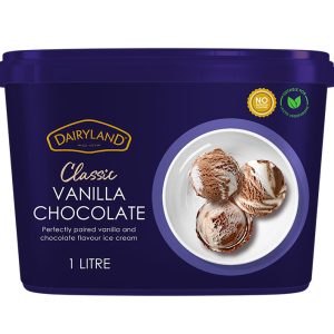 DAIRYLAND VANILLA & CHOCOLATE ICE CREAM 4L (Only in Nakuru)