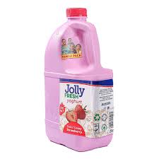 Jolly Fresh Yogurt Strawberry Bottle 2L (Only in Nakuru)