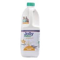 JOLLY FRESH YOGHURT VANILLA BOTTLE 2L ( Only in Nakuru)