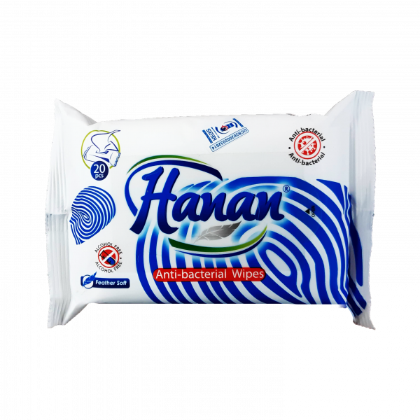 Hanan Antibacterial Wipes 20S(only in Nakuru)