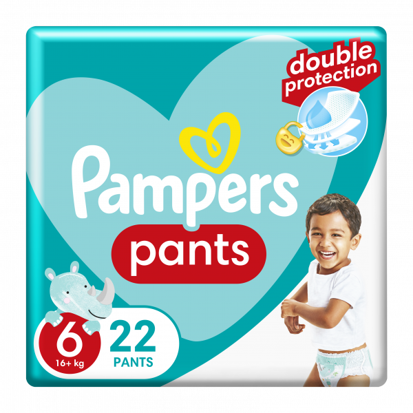 Pampers Pants Unisex Size 6 16+Kg 22S(only in Nakuru)