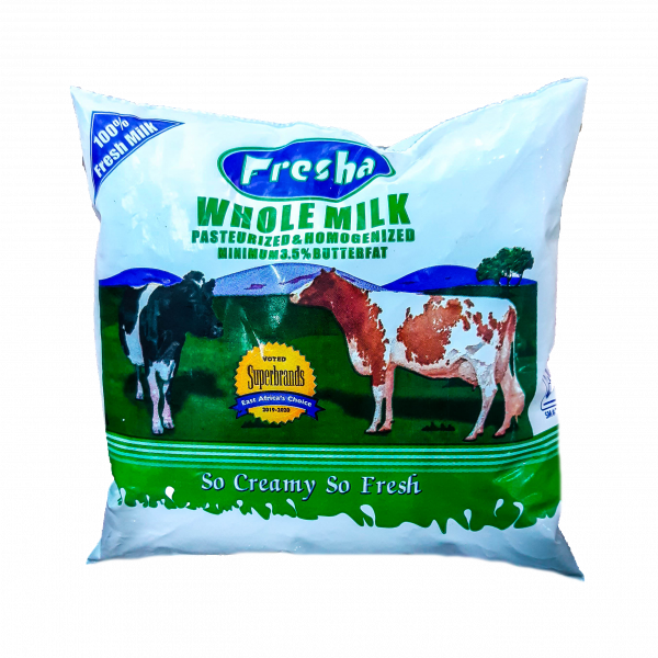 Fresha Whole Milk Pouch 500Ml(only in Nakuru)