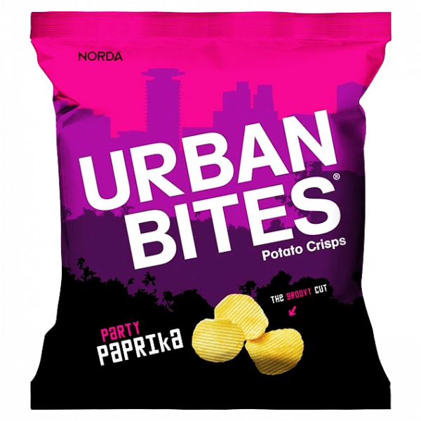 Urban Bites Party Paprika 30G Crisp(only in Nakuru)