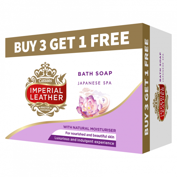Mperial Japanese Spa Soap 125G V/Pack Buy 3 Get 1(only in Nakuru)