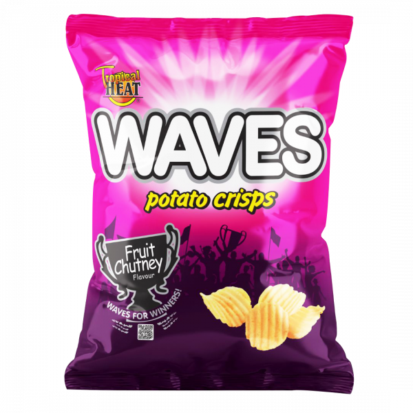 Tropical Heat Waves Potato Crisps Fruit Chutney Snacks 30G(only in Nakuru)